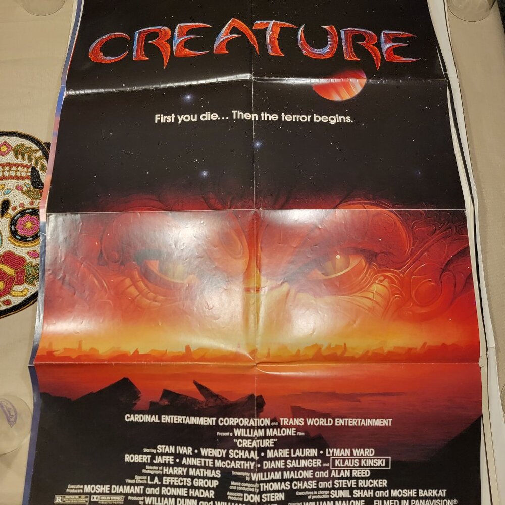Creature original movie poster